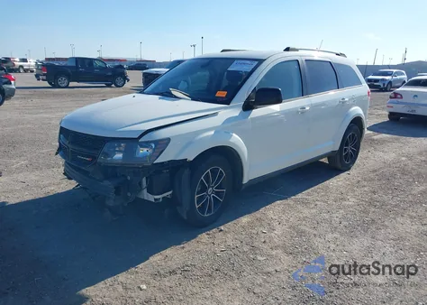 2018 Dodge Journey Se from USA, damaged, VIN 3C4PDCABXJT386032